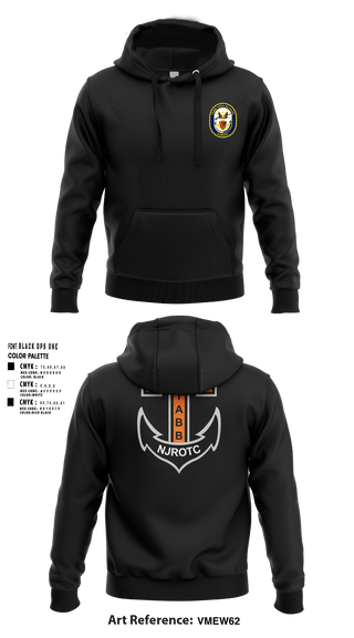 Hoodie, Tabb NJROTC, Navy, Teamtime, Team time, sublimation, custom sports apparel, team uniforms, spirit wear, spiritwear, sports uniforms, custom shirts, team store, custom team store, fundraiser sports, apparel fundraiser