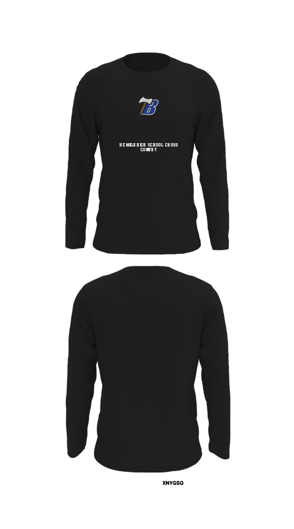 Long Sleeve Performance Shirt, Bemidji High School Cross Country, Cross Country, Teamtime, Team time, sublimation, custom sports apparel, team uniforms, spirit wear, spiritwear, sports uniforms, custom shirts, team store, custom team store, fundraiser sports, apparel fundraiser