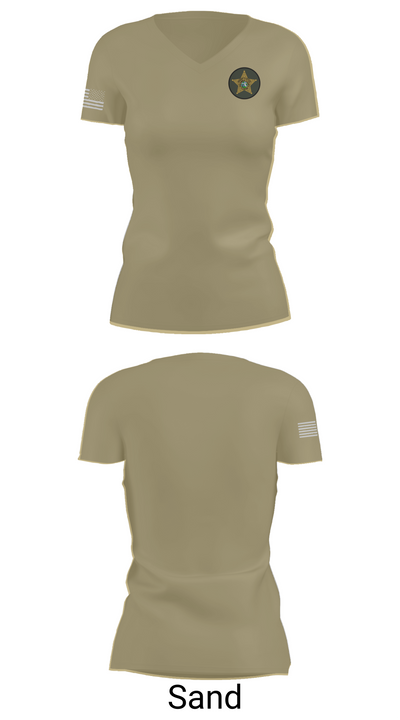 LOGISTICS 26909520 Women's Short Sleeve V-neck Shirt - 84