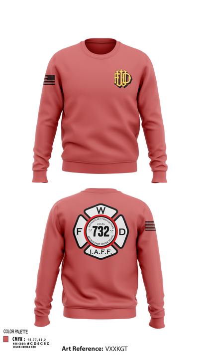 Woonsocket 46977147 Crew Neck Sweatshirt - 122