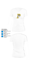 Palmer High School Basketball 1758497 Women's Short Sleeve V-neck Shirt - 18