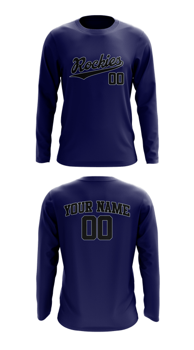 IWV Youth Baseball 93154147 Long Sleeve Performance Shirt 18