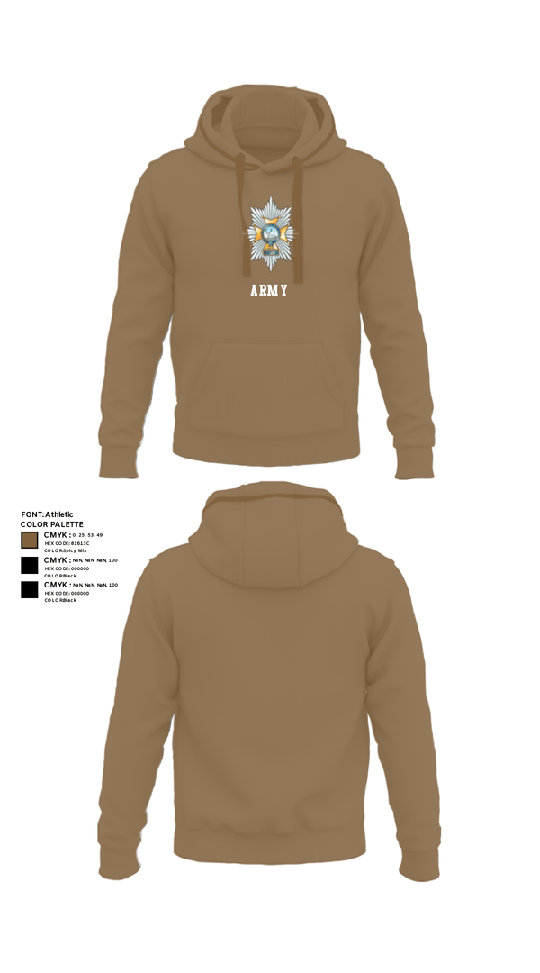 Hoodie, Sherwood Foresters, Army, Teamtime, Team time, sublimation, custom sports apparel, team uniforms, spirit wear, spiritwear, sports uniforms, custom shirts, team store, custom team store, fundraiser sports, apparel fundraiser