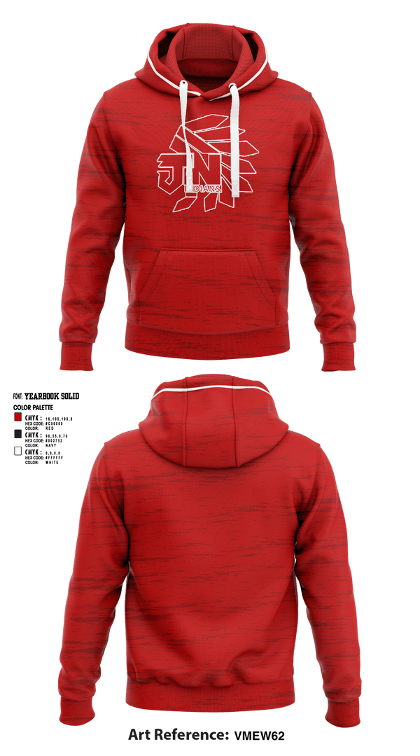 Hoodie, Jim Ned High School Tennis, Tennis, Teamtime, Team time, sublimation, custom sports apparel, team uniforms, spirit wear, spiritwear, sports uniforms, custom shirts, team store, custom team store, fundraiser sports, apparel fundraiser