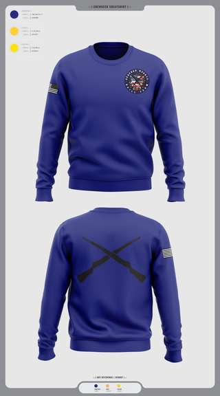 Crew Neck Sweatshirt, Seaford NJROTC, Navy, Teamtime, Team time, sublimation, custom sports apparel, team uniforms, spirit wear, spiritwear, sports uniforms, custom shirts, team store, custom team store, fundraiser sports, apparel fundraiser