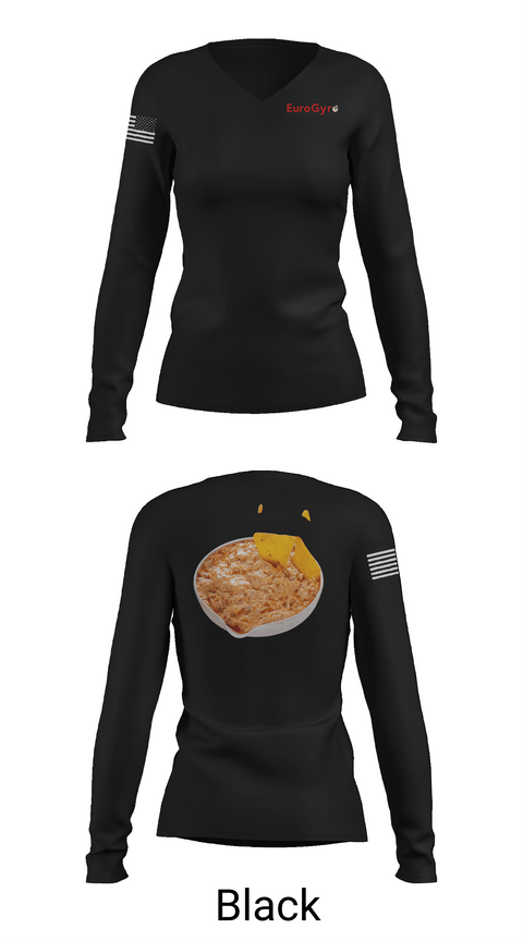 Womens Long Sleeve Vneck Shirt 1, Eurogyro, , Teamtime, Team time, sublimation, custom sports apparel, team uniforms, spirit wear, spiritwear, sports uniforms, custom shirts, team store, custom team store, fundraiser sports, apparel fundraiser