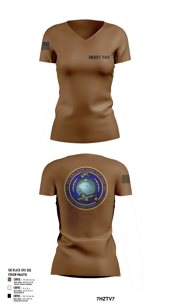 Womens Short Sleeve Vneck Shirt, JMAST PAC, , Teamtime, Team time, sublimation, custom sports apparel, team uniforms, spirit wear, spiritwear, sports uniforms, custom shirts, team store, custom team store, fundraiser sports, apparel fundraiser
