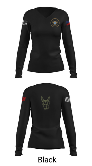 Womens Long Sleeve Vneck Shirt, Lowndes County Sheriff’s Office Special Operations Division, , Teamtime, Team time, sublimation, custom sports apparel, team uniforms, spirit wear, spiritwear, sports uniforms, custom shirts, team store, custom team store, fundraiser sports, apparel fundraiser