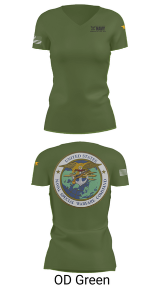 Womens Short Sleeve Vneck Shirt, SEAL Team, Navy, Teamtime, Team time, sublimation, custom sports apparel, team uniforms, spirit wear, spiritwear, sports uniforms, custom shirts, team store, custom team store, fundraiser sports, apparel fundraiser