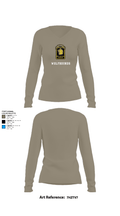 Wolfhounds 24858493 Women's Long Sleeve V-neck Shirt - 62