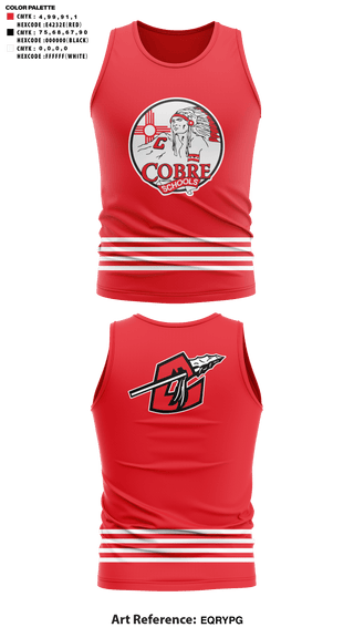 Tank Top, Cobre High School Cheer, Cheer, Teamtime, Team time, sublimation, custom sports apparel, team uniforms, spirit wear, spiritwear, sports uniforms, custom shirts, team store, custom team store, fundraiser sports, apparel fundraiser