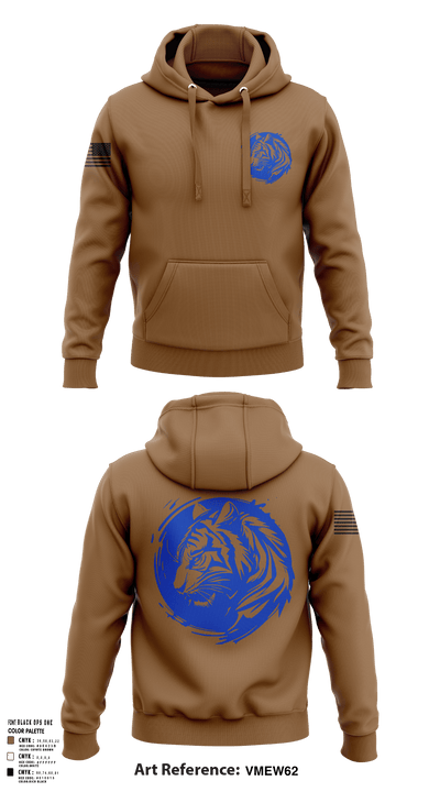312th HR CO, A1 Postal 64167397 Hoodie - 131