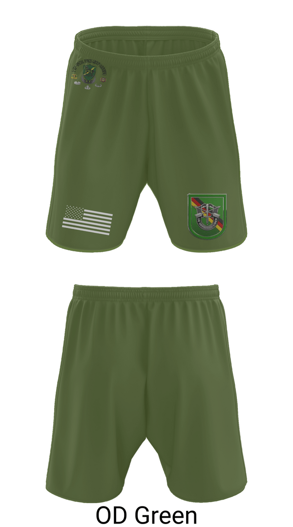 Athletic Shorts With Pockets, 1-10 SFG FSC, Army, Teamtime, Team time, sublimation, custom sports apparel, team uniforms, spirit wear, spiritwear, sports uniforms, custom shirts, team store, custom team store, fundraiser sports, apparel fundraiser