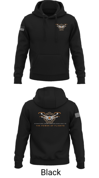 Hoodie, International Drone Operators Union Local 757, , Teamtime, Team time, sublimation, custom sports apparel, team uniforms, spirit wear, spiritwear, sports uniforms, custom shirts, team store, custom team store, fundraiser sports, apparel fundraiser