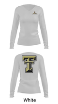 Talihina High School Band 74787981 Women's Long Sleeve V-neck Shirt - 16