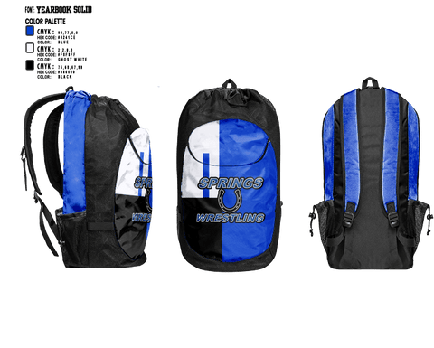 Gear Bag, Coral Springs, Wrestling, Teamtime, Team time, sublimation, custom sports apparel, team uniforms, spirit wear, spiritwear, sports uniforms, custom shirts, team store, custom team store, fundraiser sports, apparel fundraiser