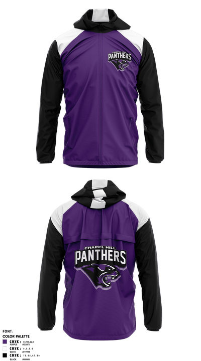 Chapel Hill High School Wrestling 82043702 Windbreaker - 41