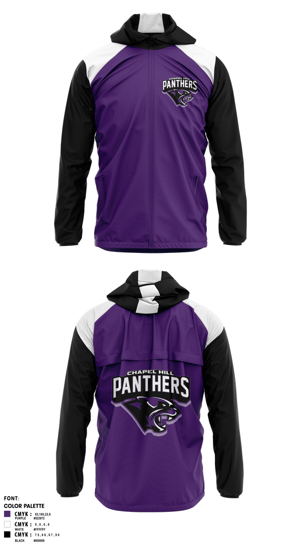 Windbreaker, Chapel Hill High School Wrestling, Wrestling, Teamtime, Team time, sublimation, custom sports apparel, team uniforms, spirit wear, spiritwear, sports uniforms, custom shirts, team store, custom team store, fundraiser sports, apparel fundraiser