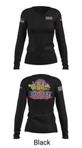 Sweet Thangs 50836964 Women's Long Sleeve V-neck Shirt -1 35