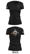 Seminole Battalion 90805231 Women's Short Sleeve V-neck Shirt - 28