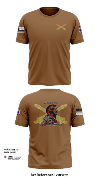Short Sleeve Performance Shirt, ALPHA ROCK, Army, Teamtime, Team time, sublimation, custom sports apparel, team uniforms, spirit wear, spiritwear, sports uniforms, custom shirts, team store, custom team store, fundraiser sports, apparel fundraiser