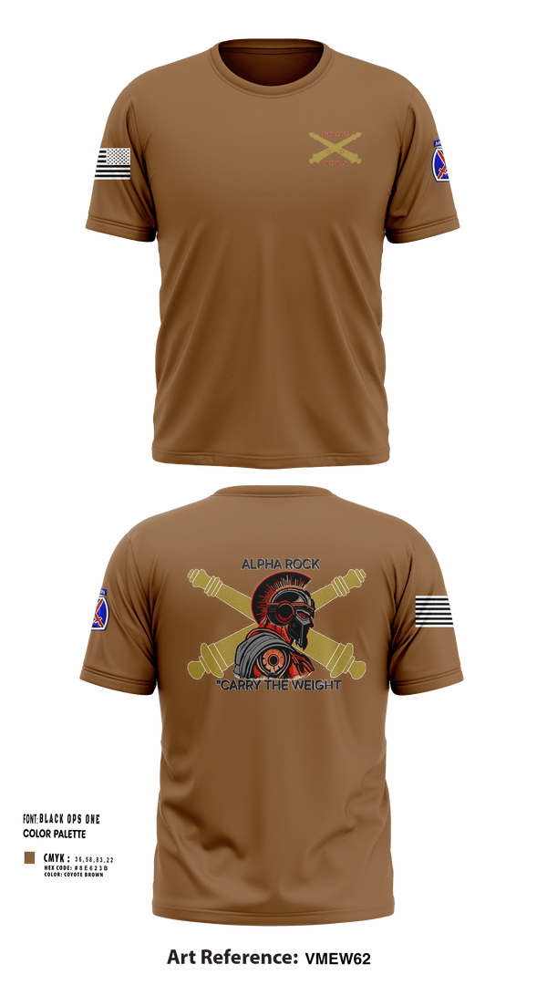 Short Sleeve Performance Shirt, ALPHA ROCK, Army, Teamtime, Team time, sublimation, custom sports apparel, team uniforms, spirit wear, spiritwear, sports uniforms, custom shirts, team store, custom team store, fundraiser sports, apparel fundraiser