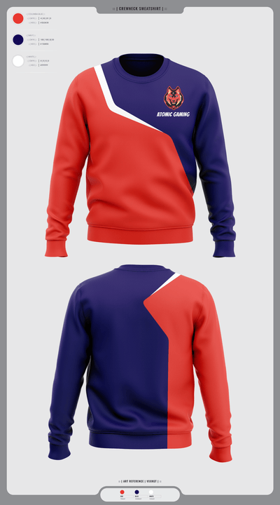 Atomic gaming and 90675197 Crew Neck Sweatshirt - 2
