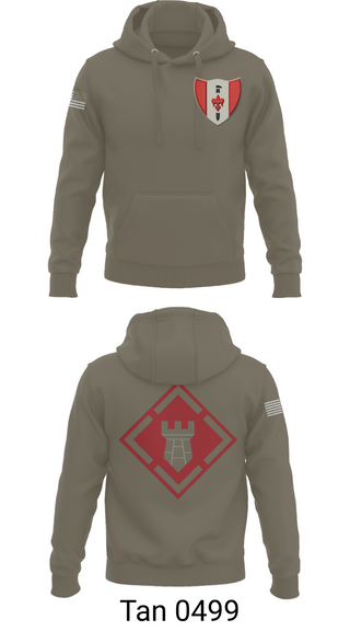 Hoodie, 46th Engineer Battalion, Army, Teamtime, Team time, sublimation, custom sports apparel, team uniforms, spirit wear, spiritwear, sports uniforms, custom shirts, team store, custom team store, fundraiser sports, apparel fundraiser
