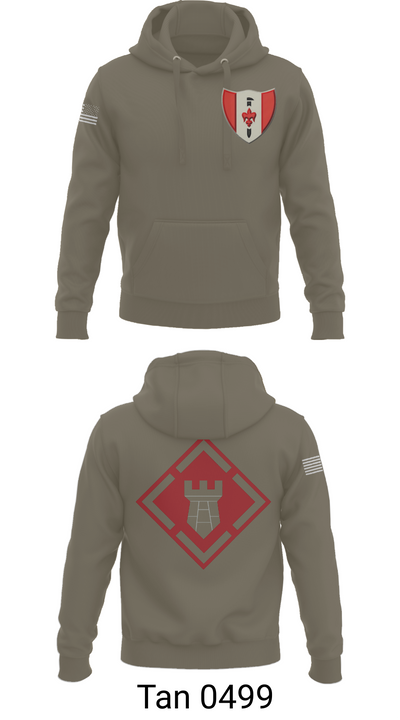 46th Engineer Battalion 60900947 Hoodie - 78