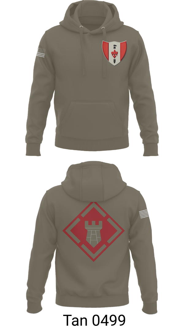 Hoodie, 46th Engineer Battalion, Army, Teamtime, Team time, sublimation, custom sports apparel, team uniforms, spirit wear, spiritwear, sports uniforms, custom shirts, team store, custom team store, fundraiser sports, apparel fundraiser