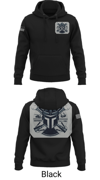 Hoodie, 2-4 GSAB ECHO CO., Army, Teamtime, Team time, sublimation, custom sports apparel, team uniforms, spirit wear, spiritwear, sports uniforms, custom shirts, team store, custom team store, fundraiser sports, apparel fundraiser