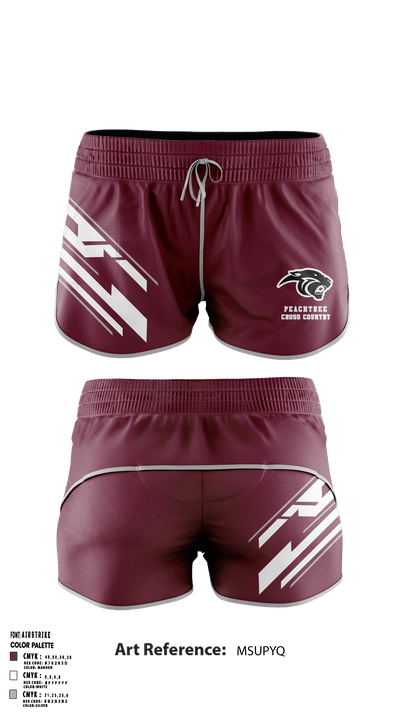 Peachtree Academy High School Cross Country 28694454 Ranger Panties - 1