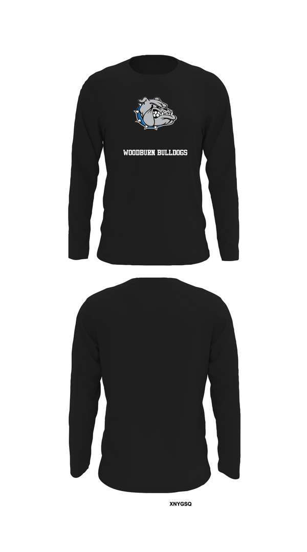 Long Sleeve Performance Shirt, Woodburn Bulldogs, Tennis, Teamtime, Team time, sublimation, custom sports apparel, team uniforms, spirit wear, spiritwear, sports uniforms, custom shirts, team store, custom team store, fundraiser sports, apparel fundraiser
