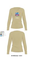 Gibson County High School Soccer 62216524 Women's Long Sleeve V-neck Shirt - 25