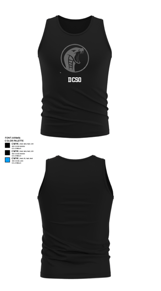 Tank Top, DCSO, Police, Teamtime, Team time, sublimation, custom sports apparel, team uniforms, spirit wear, spiritwear, sports uniforms, custom shirts, team store, custom team store, fundraiser sports, apparel fundraiser