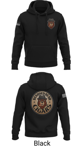 Hoodie, Bearded Bear Cigars, , Teamtime, Team time, sublimation, custom sports apparel, team uniforms, spirit wear, spiritwear, sports uniforms, custom shirts, team store, custom team store, fundraiser sports, apparel fundraiser