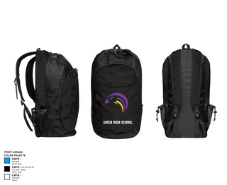 Gear Bag, Aiken High School, Spirit Store, Teamtime, Team time, sublimation, custom sports apparel, team uniforms, spirit wear, spiritwear, sports uniforms, custom shirts, team store, custom team store, fundraiser sports, apparel fundraiser