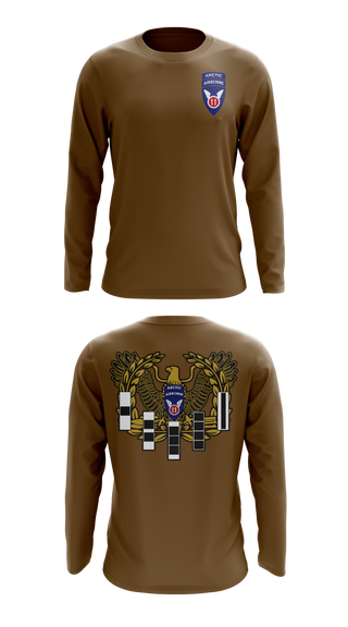 Long Sleeve Performance Shirt, 11th ABN DIV WO, , Teamtime, Team time, sublimation, custom sports apparel, team uniforms, spirit wear, spiritwear, sports uniforms, custom shirts, team store, custom team store, fundraiser sports, apparel fundraiser