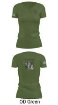 Ceremonial Platoon 73521546 Women's Short Sleeve V-neck Shirt - 48