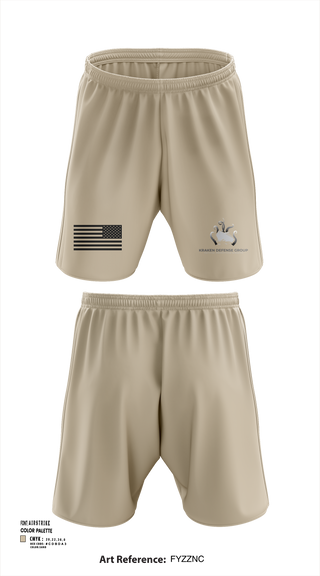 Athletic Shorts With Pockets, Kraken Defense Group, , Teamtime, Team time, sublimation, custom sports apparel, team uniforms, spirit wear, spiritwear, sports uniforms, custom shirts, team store, custom team store, fundraiser sports, apparel fundraiser