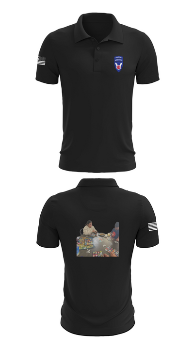 11th ABN DIV WO 32210325 Short Sleeve Performance Polo - 27