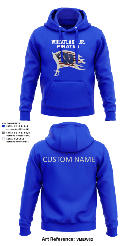 Hoodie, Wheatland youth football and cheer, Football, Teamtime, Team time, sublimation, custom sports apparel, team uniforms, spirit wear, spiritwear, sports uniforms, custom shirts, team store, custom team store, fundraiser sports, apparel fundraiser