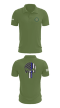 BROWARD SHERIFF EXPLORERS 82961941 Short Sleeve Performance Polo - 45