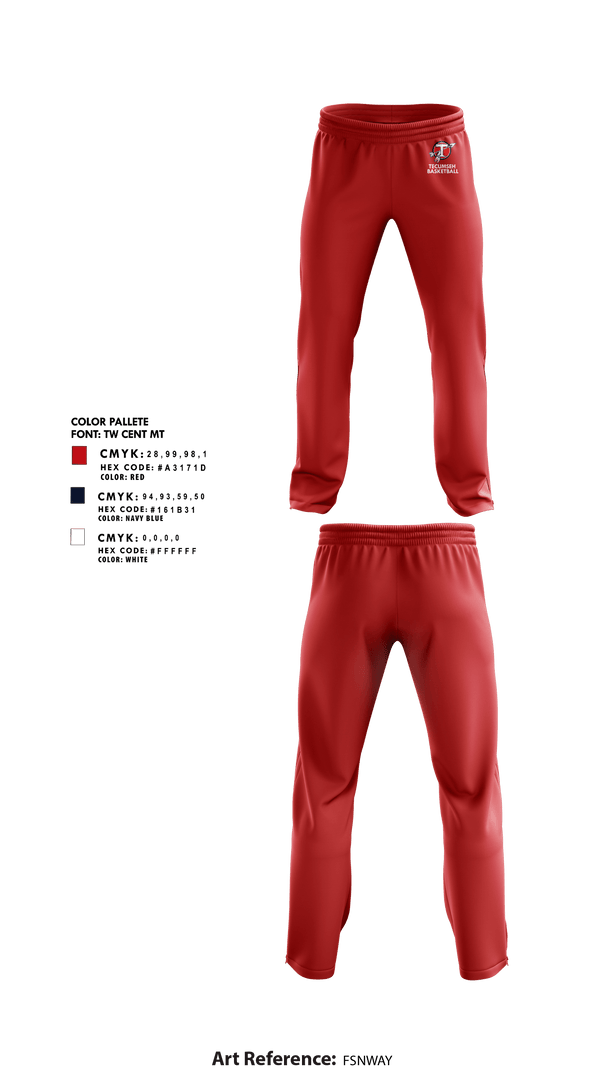 Sweatpants, Tecumseh High School Basketball, Women's Basketball, Teamtime, Team time, sublimation, custom sports apparel, team uniforms, spirit wear, spiritwear, sports uniforms, custom shirts, team store, custom team store, fundraiser sports, apparel fundraiser