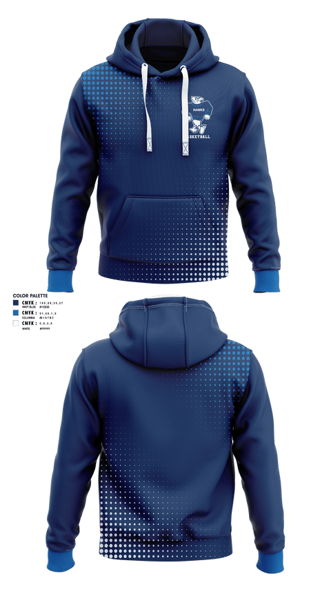 Hoodie, Prairie Central Junior High School Basketball, Women's Basketball, Teamtime, Team time, sublimation, custom sports apparel, team uniforms, spirit wear, spiritwear, sports uniforms, custom shirts, team store, custom team store, fundraiser sports, apparel fundraiser