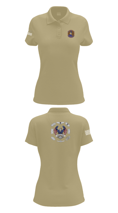 22nd OSS 19012773 Women's Short Sleeve Performance Polo  - 95