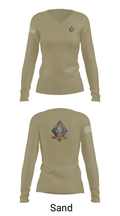 1st Recon 56850190 Women's Long Sleeve V-neck Shirt - 97