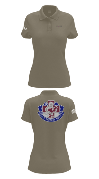 Women's Short Sleeve Performance Polo, 131st SAD, Army, Teamtime, Team time, sublimation, custom sports apparel, team uniforms, spirit wear, spiritwear, sports uniforms, custom shirts, team store, custom team store, fundraiser sports, apparel fundraiser