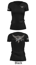 Livingston Police Emergency Service Unit 52189708 Women's Short Sleeve V-neck Shirt - 27