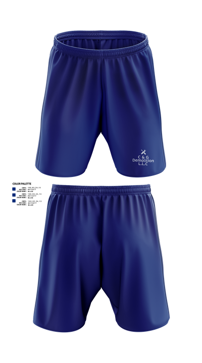 C&G Demolition L.L.C 56452026 Athletic Shorts With Pockets - 2